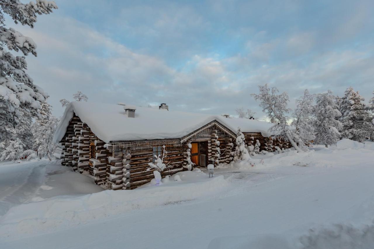 Kuukkeli Log Houses Teerenpesae - Premium Suite A48 사리셀카 외부 사진
