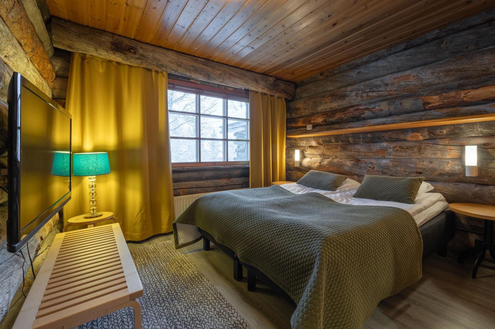 Kuukkeli Log Houses Teerenpesae - Premium Suite A48 사리셀카 외부 사진
